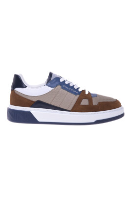 cognac-suede-and-beige-mesh-trainer