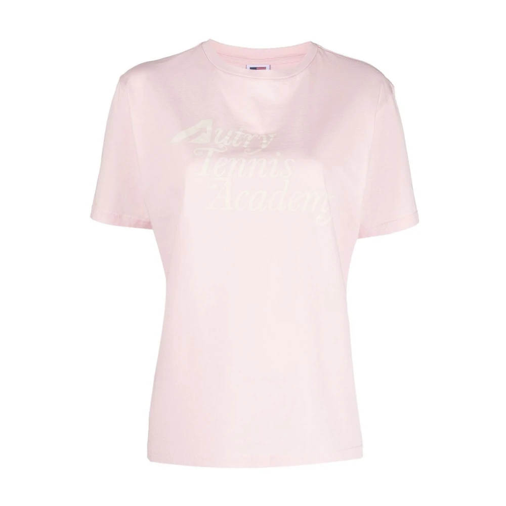 Autry Dames Tnis T-Shirt Pink Dames