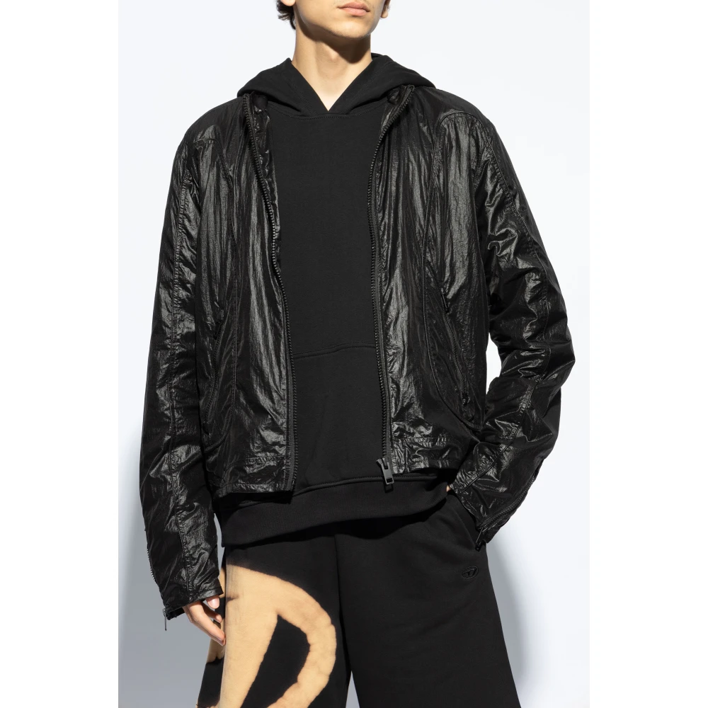 Diesel Jas `J-Clays` Black Heren