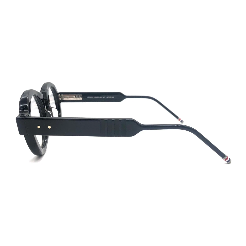 Thom Browne Zwarte Optische Frames International Fit Black Heren