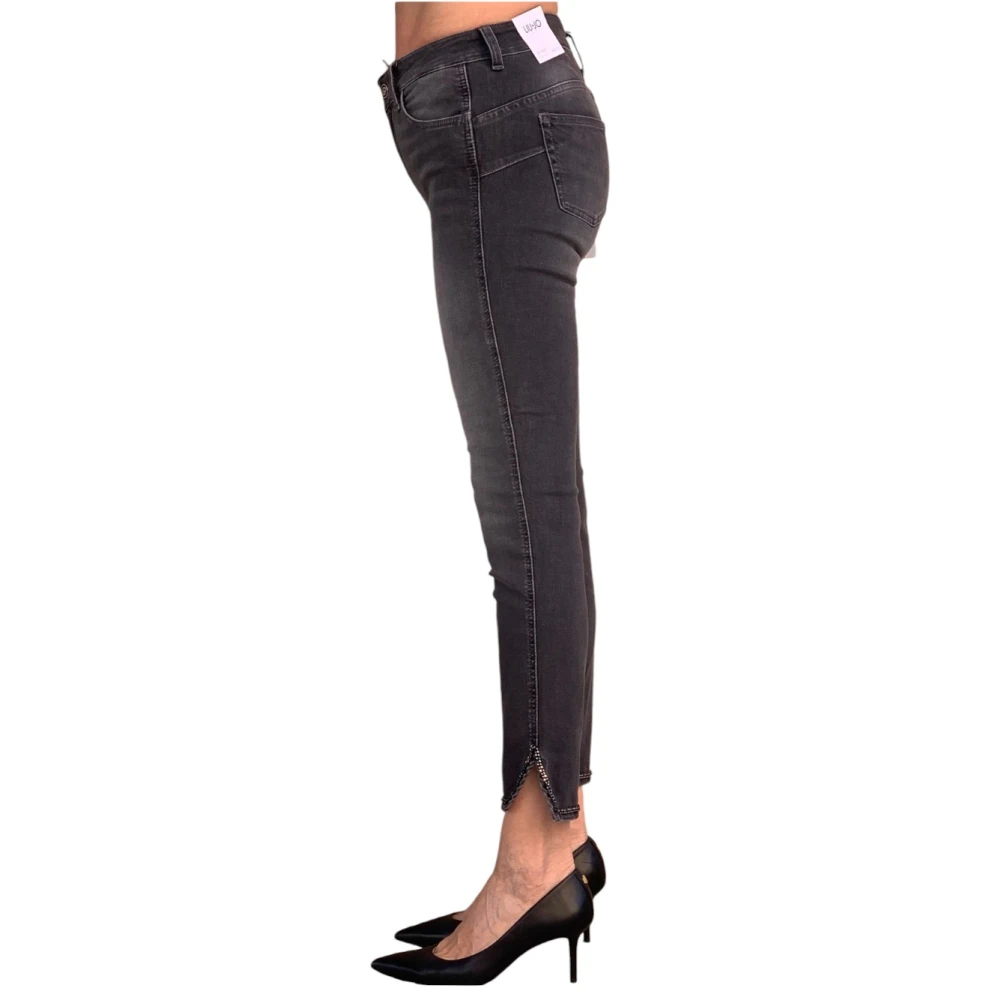 Liu Jo Stijlvolle Denim Jeans voor Mannen en Vrouwen Gray Dames