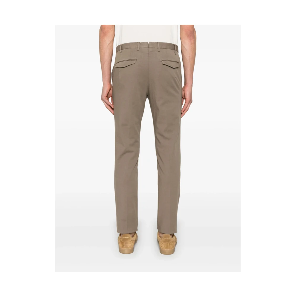 Pt01 Lichtbruine casual broek met zakken Brown Heren