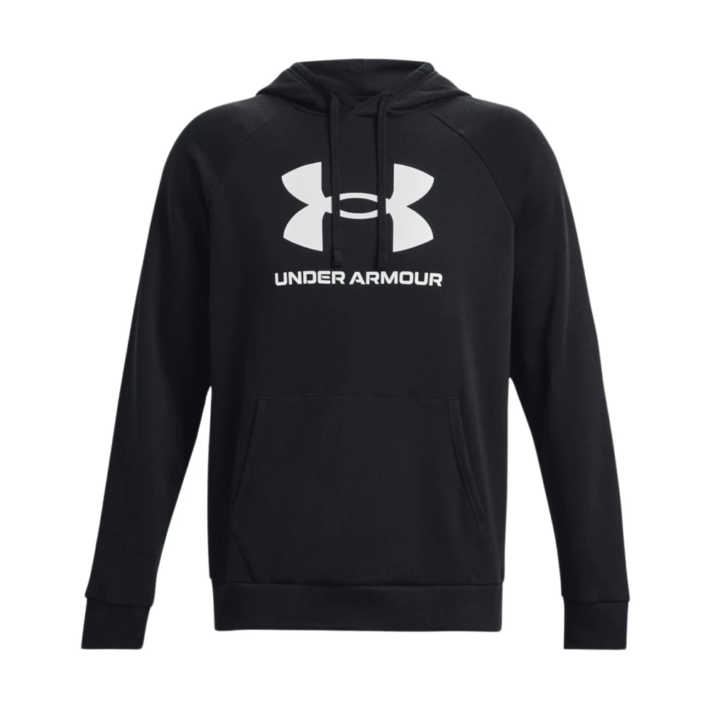 Under Armour Men's Black Hooded Logo Sweatshirt - Hoodies - S - Sweatshirts & Hoodies