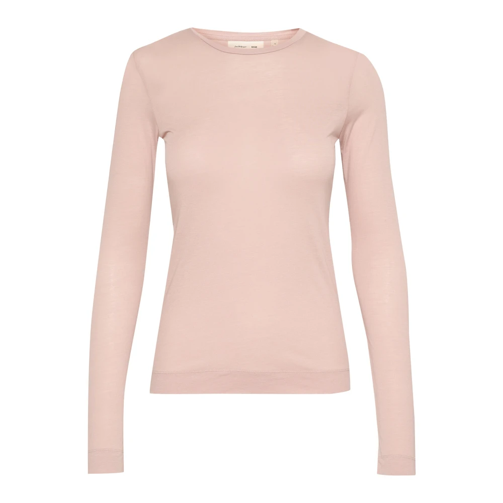 InWear Legendiw Base Longsleeve Top Dusty Blush Pink Dames