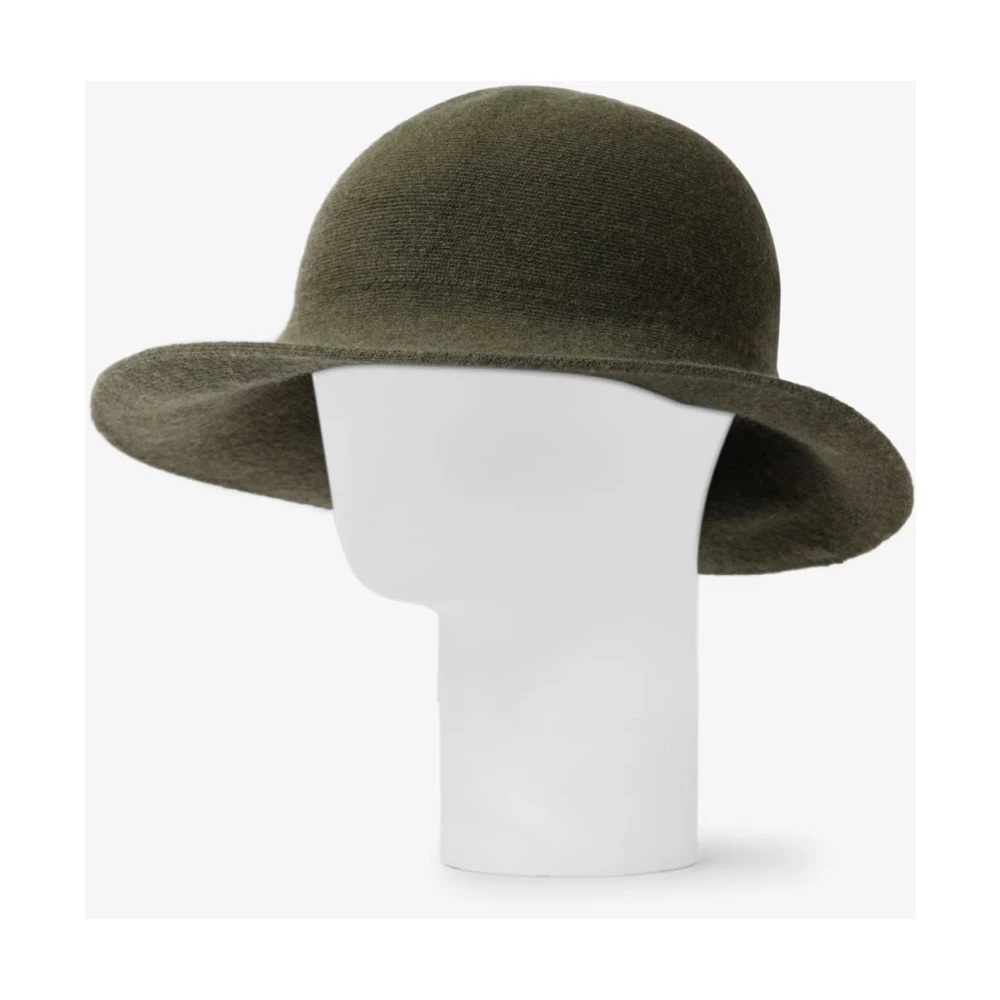 Borsalino Eco-Cashmere Cloche Hat Green Heren