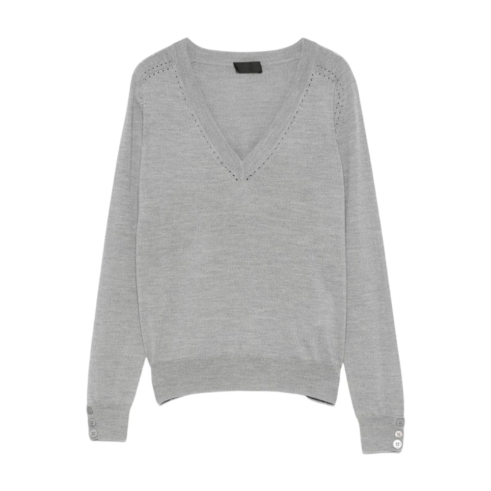 V-neck Knit Sweater - Liu Jo - Modalova