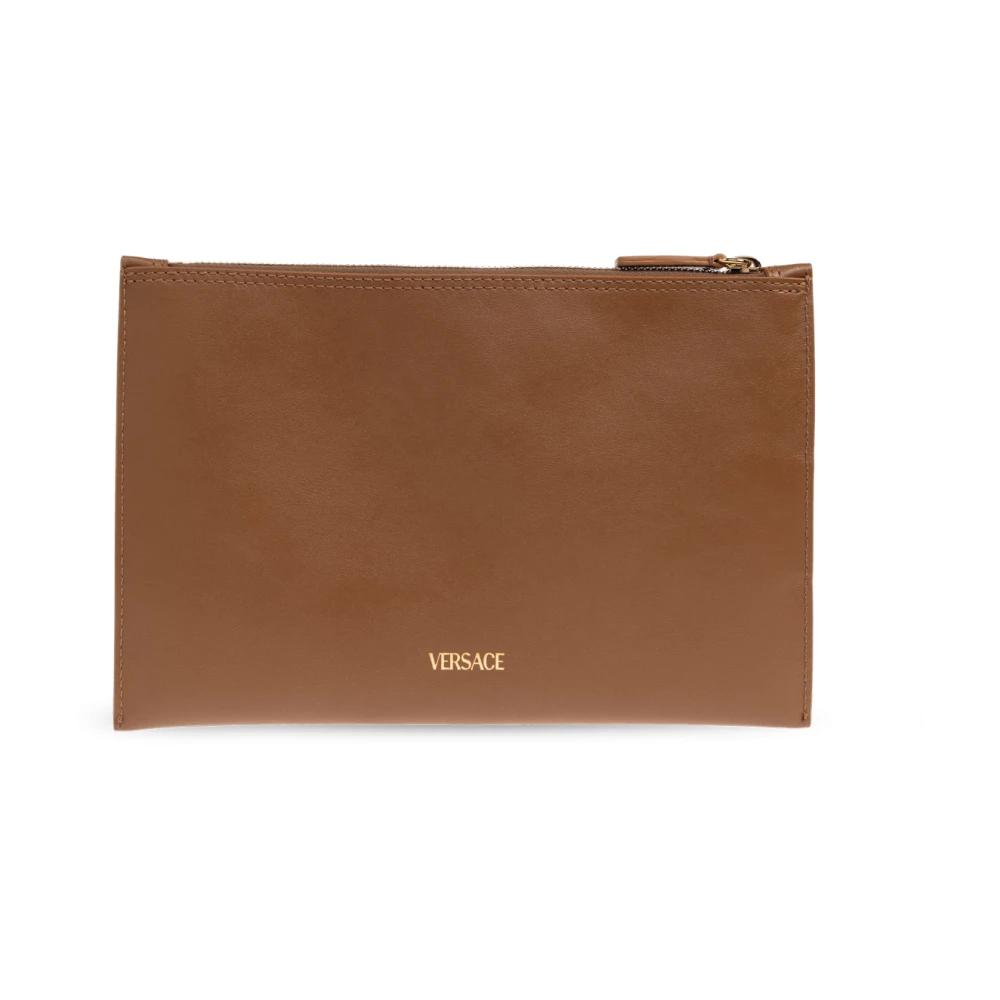 Versace Handtas La Medusa Brown Heren