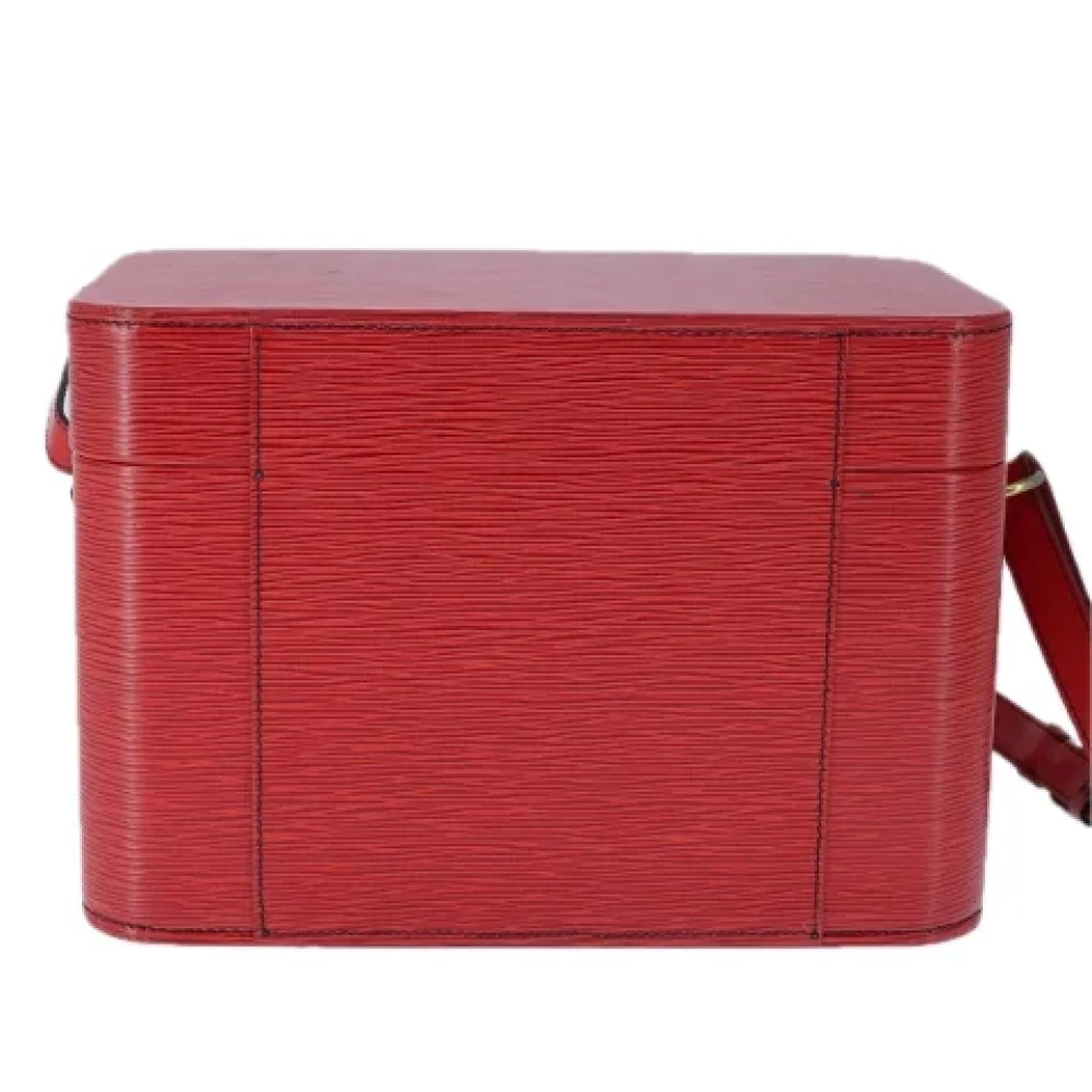 Louis Vuitton Vintage Pre-owned Leather pouches Red Dames