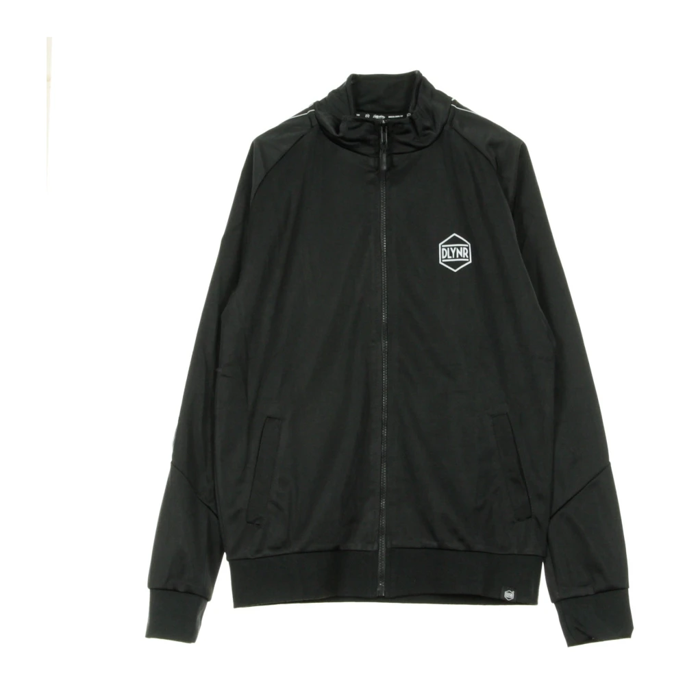 Dolly Noire Gestreepte Trainingsjack Zwart Black Heren