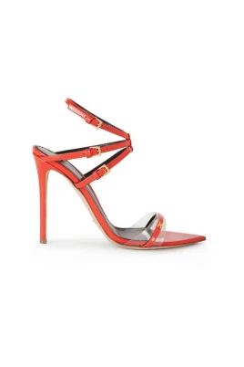 Leather Stiletto Sandals