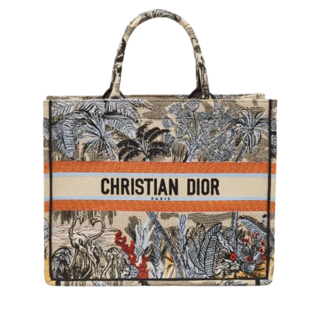 Dior Vintage Pre-owned Canvas totes Multicolor Dames
