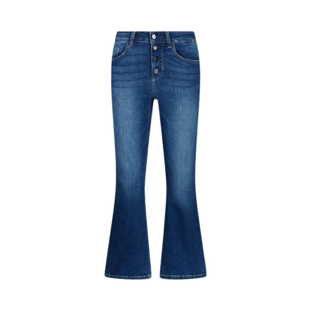 Liu Jo Women's Blue Flare Jeans, W26, Flared Jeans