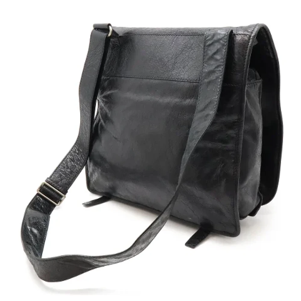 Balenciaga Vintage Pre-owned Leather balenciaga-bags Black Dames