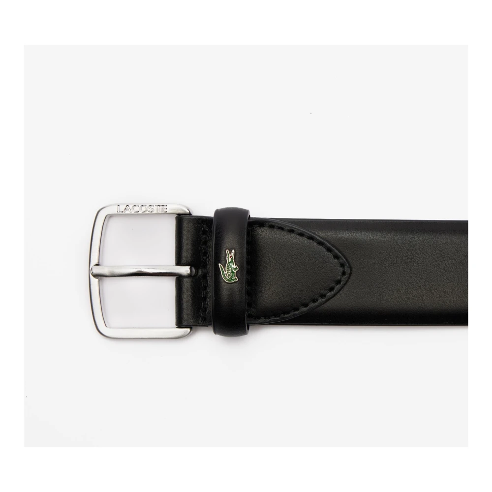 Lacoste Core Collection Heren Riem Zwart Black Heren