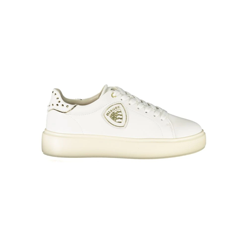 Blauer , Sneakers, Female, White, 8 Uk, Leather Sneaker