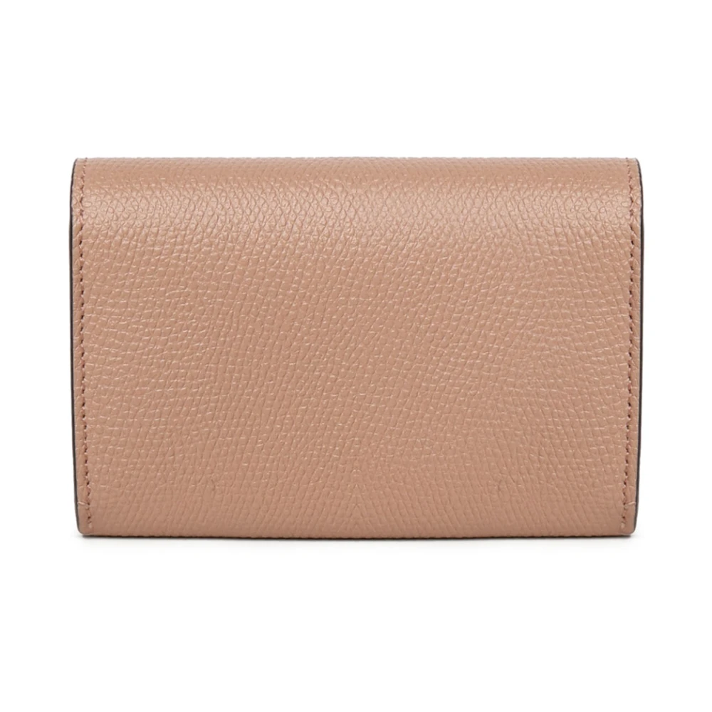 Valentino Garavani Roze VLogo Leren Portemonnee Pink Dames