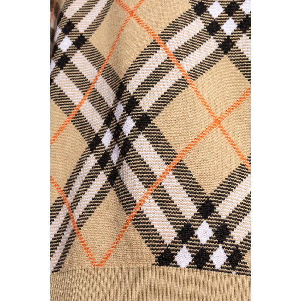Burberry Wollen trui Beige Heren