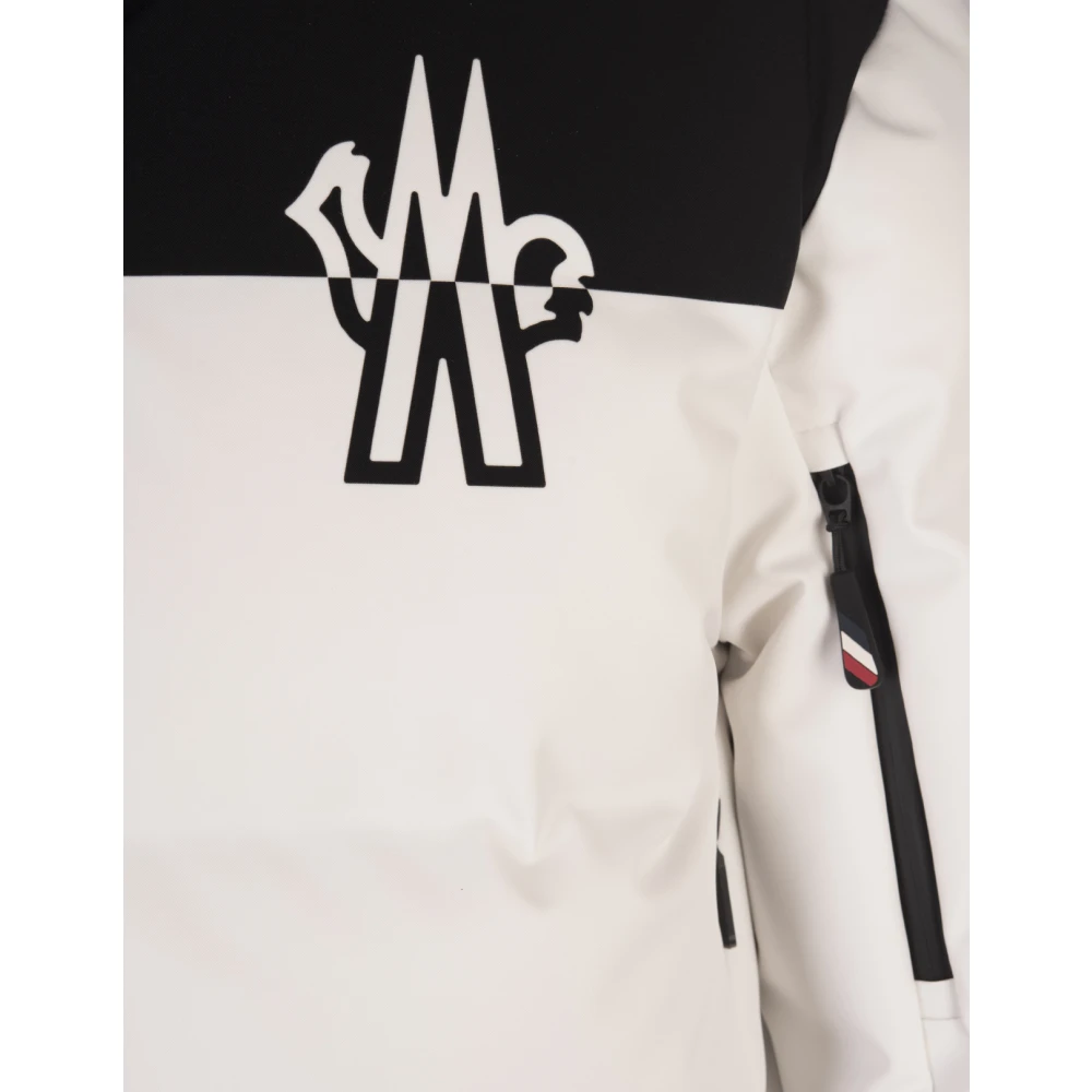 Moncler Witte Curtis Dons Ski Jas White Heren