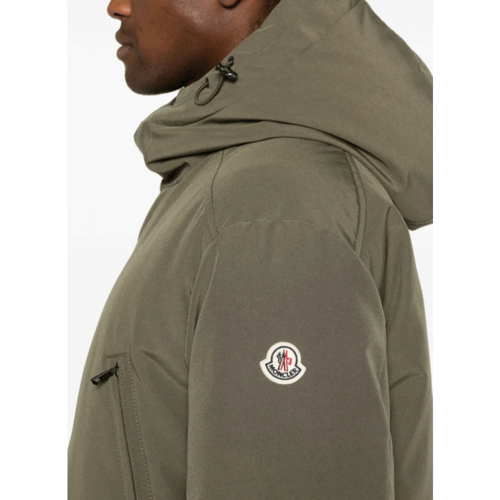 Moncler Omkeerbare Olijfgroene Donsjas Green Heren