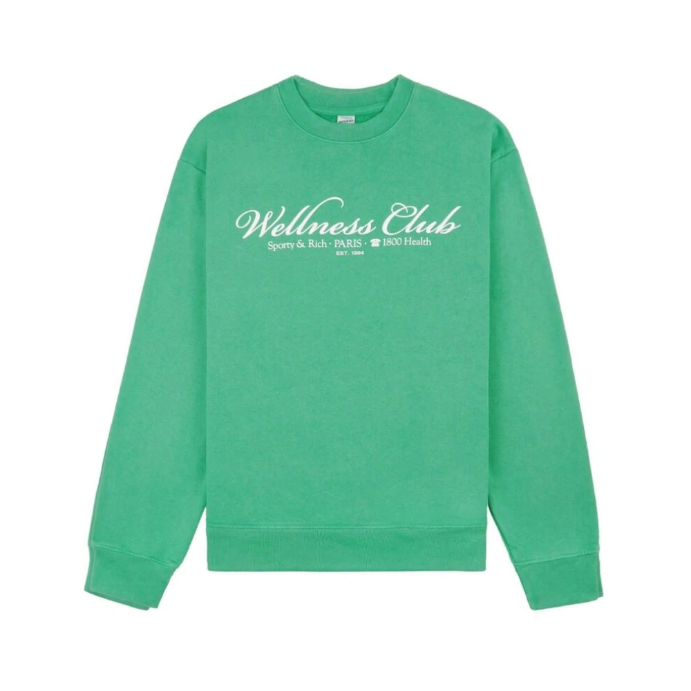Sporty & Rich Sporty Verde Sweater Green Dames