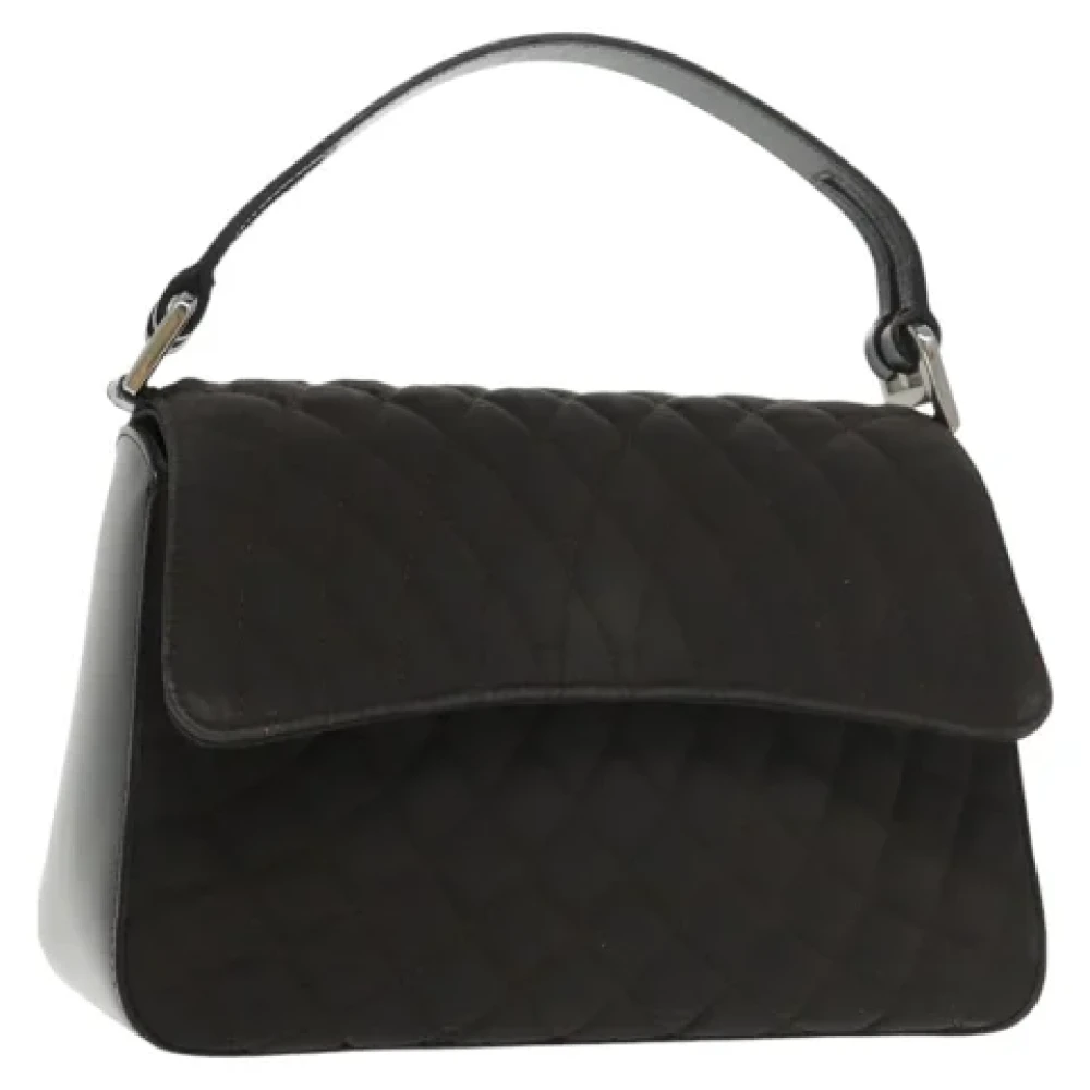 Bally Pre-owned Nylon handbags Brown Dames