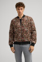 bruine-college-stijl-geembosseerde-top