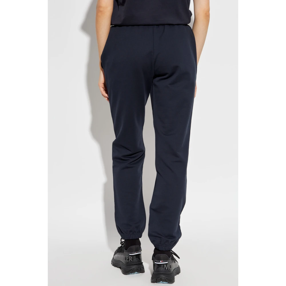 Moncler Sweatpants met logo Blue Dames