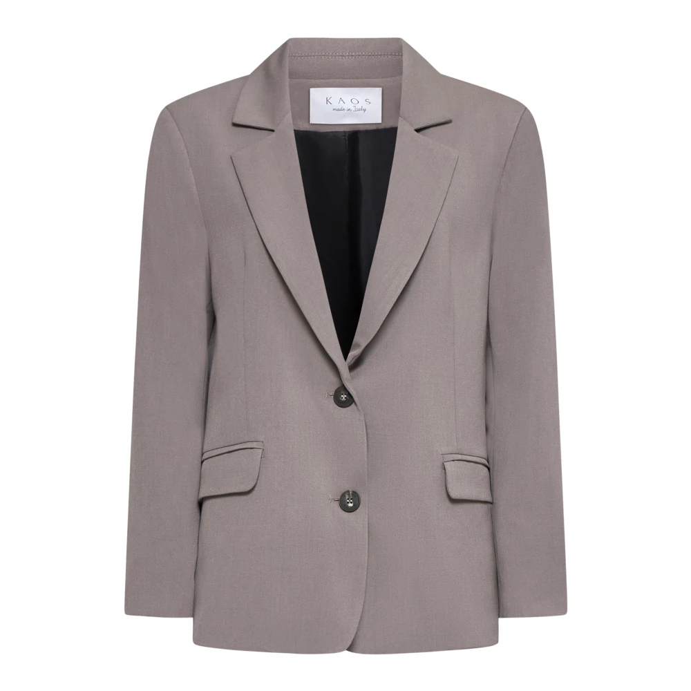 Kaos - Jackets > Blazers - Gray - Kaos - Modalova