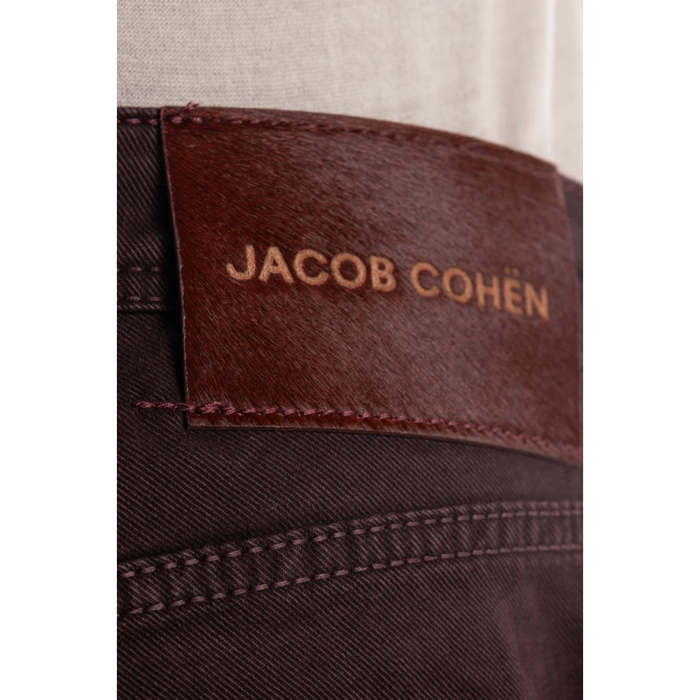 Jacob Cohën Luxe Denim Jeans Nick Fit Brown Heren