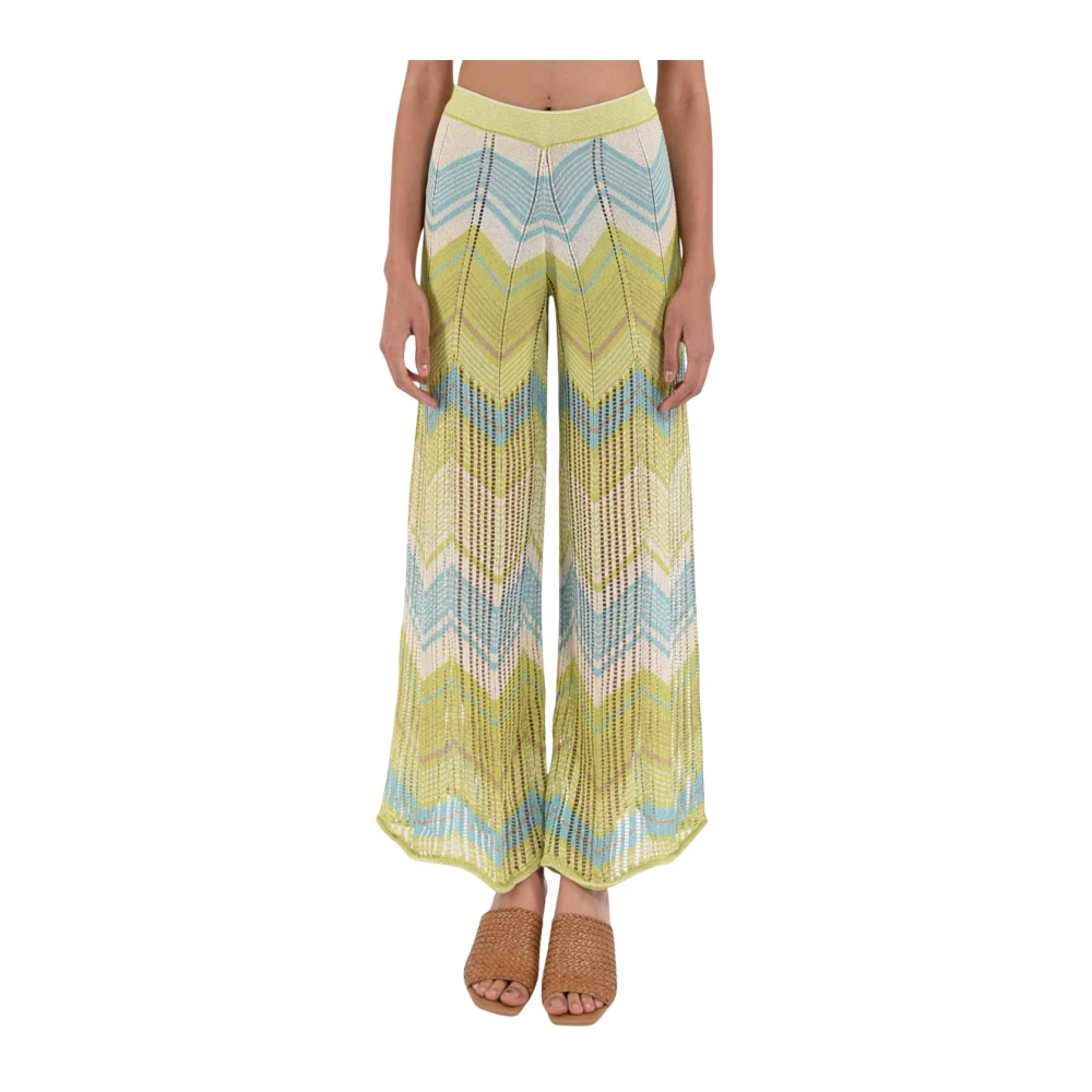 Trousers > Wide Trousers - - Akep - Modalova