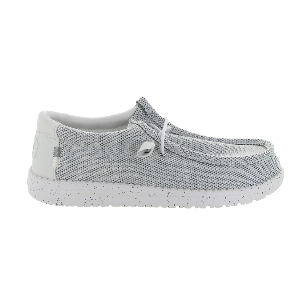 Hey Dude Gray Cork Wally Sox Shoes - Male - Laced Shoes - 11 Uk - Shoes