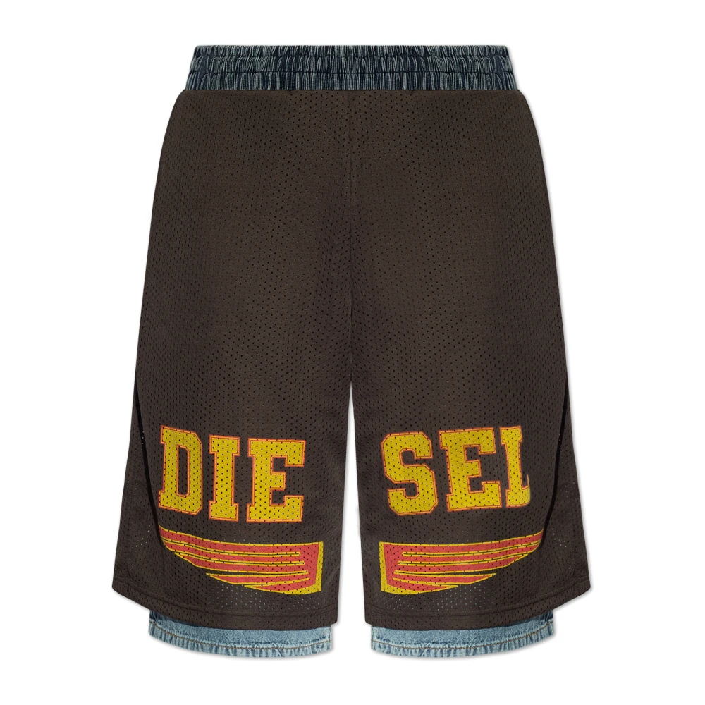 Diesel P-Ecky shorts Gray Heren