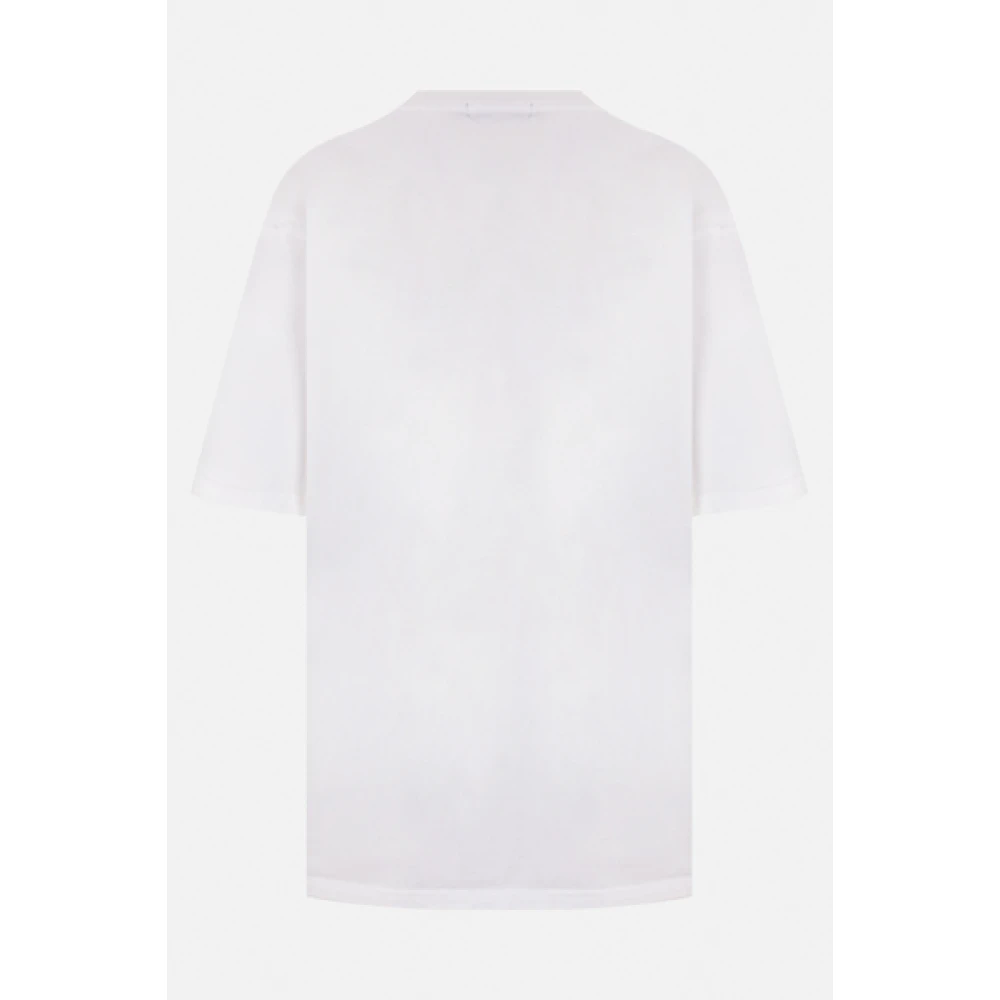 Undercover Grafische Print Wit T-shirt White Dames
