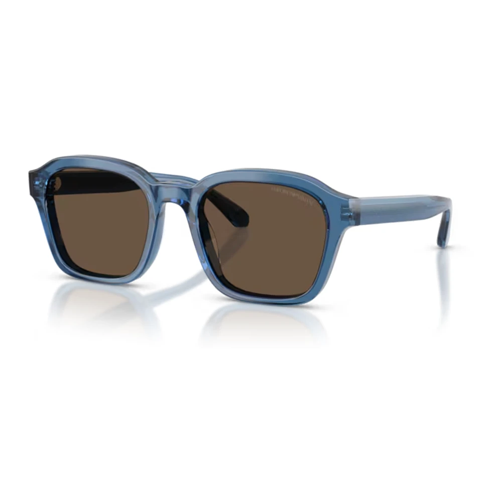 Emporio Armani Men's Blue Sunglasses,, Brown Sunglasses Ea 4245U Medium