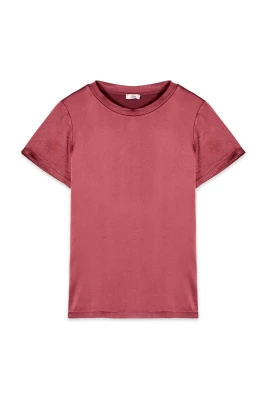 Viskos Satin Blus