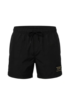 Boxerbadbyxor med logotyp