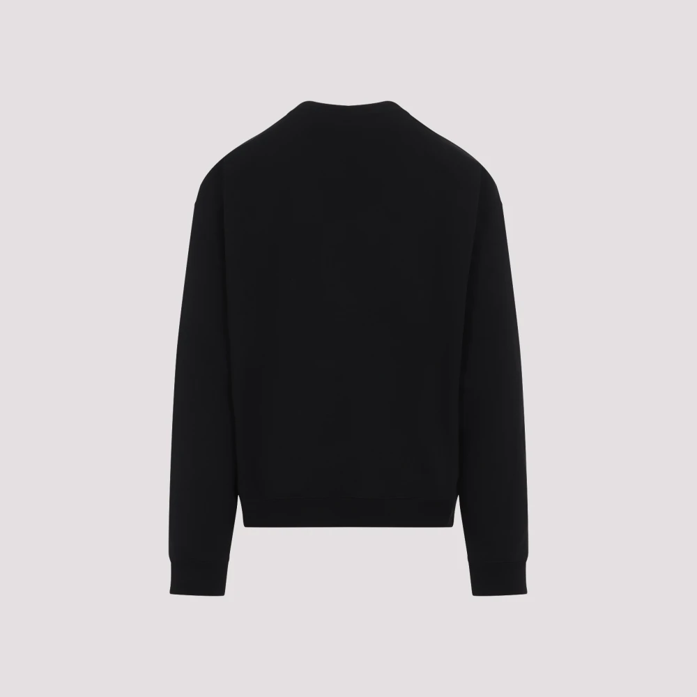 Jil Sander Zwarte Sweatshirt voor Mannen Black Heren