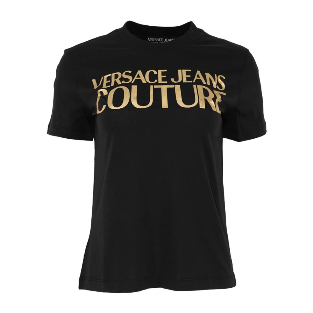 Versace Jeans Couture T-shirts en Polos Black Dames