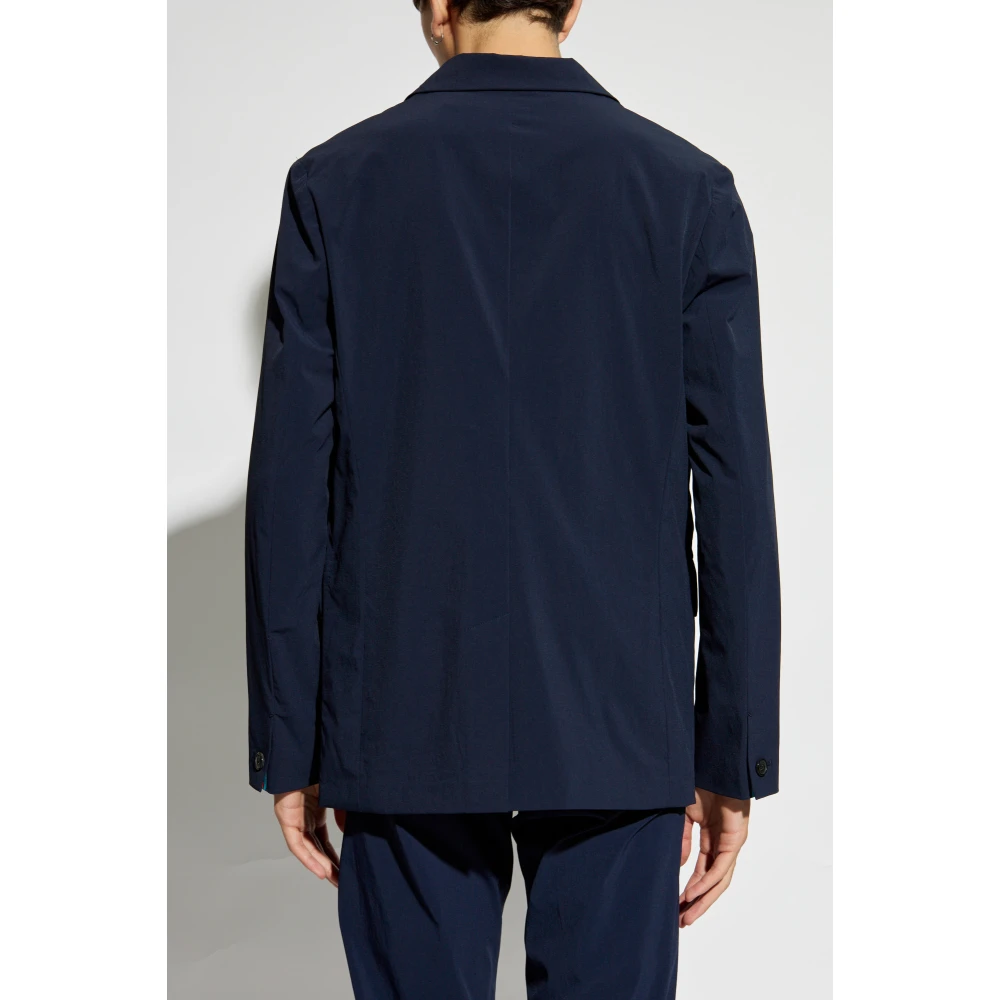 Paul Smith Jas met open revers Blue Heren