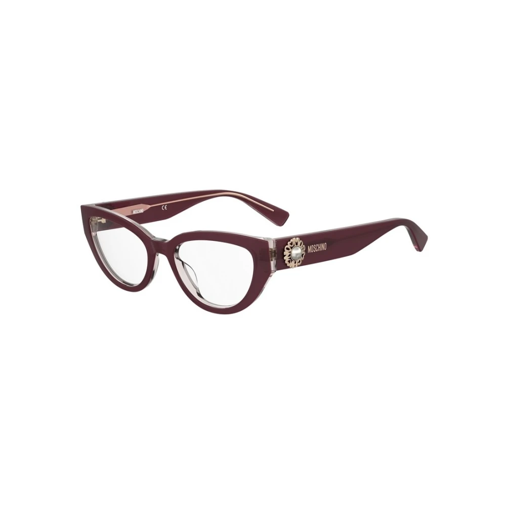 Moschino Burgundy Modebril Red Dames