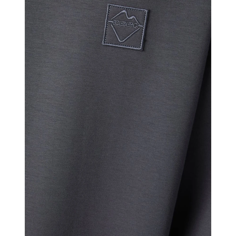 Iceberg Sweatshirt van technische stof Gray Heren