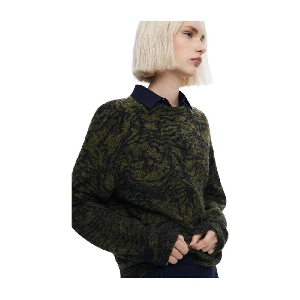 Desigual Dames Trui Jers Brampton Green Dames