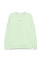 pull-col-rond-vert-ourlet-cotele