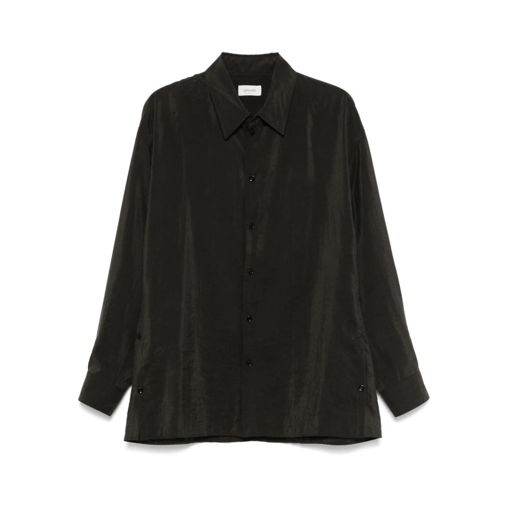 Lemaire Casual Overhemd in Diverse Kleuren Brown Heren