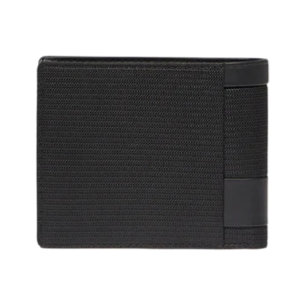 Piquadro Zwarte portemonnee met RFID-bescherming Black Heren