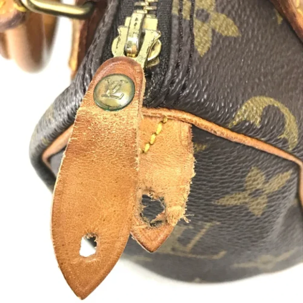 Louis Vuitton Vintage Pre-owned Cotton louis-vuitton-bags Brown Dames
