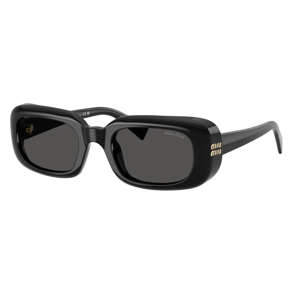 Miu Miu Unisex Black Sunglasses, 52 Mm, B13s Sunglasses
