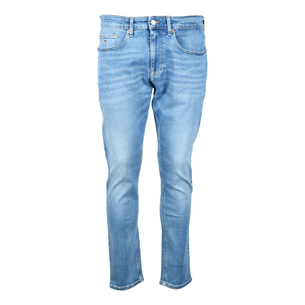 Tommy Jeans Katoenmix Slim Fit Jeans Blue Heren