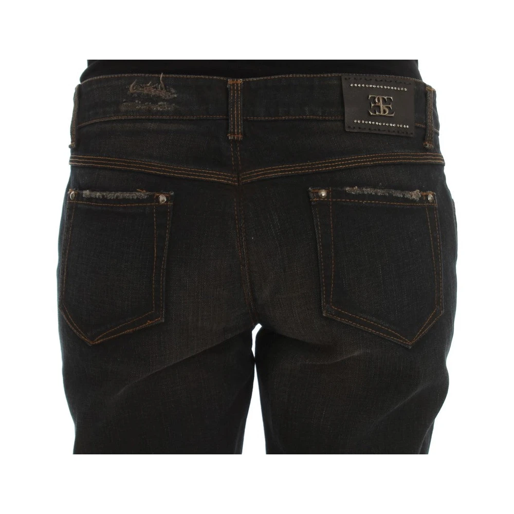 Ermanno Scervino Chic Boyfriend Jeans in Blauw Blue Dames