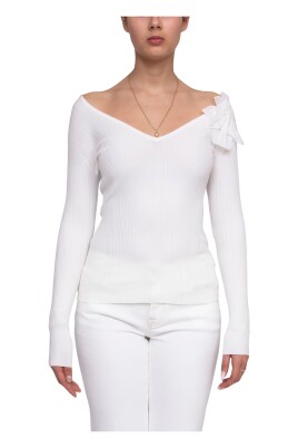 pull-en-tricot-ivoire-pour-femmes